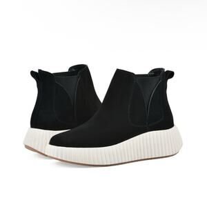 White Mountain Dignify Platform Sneaker Bootie Size 10 High Top Slip On Shoe NEW
